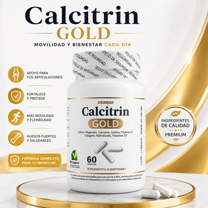 Calcitrin Gold® | Lo que tus rodillas estaban pidiendo