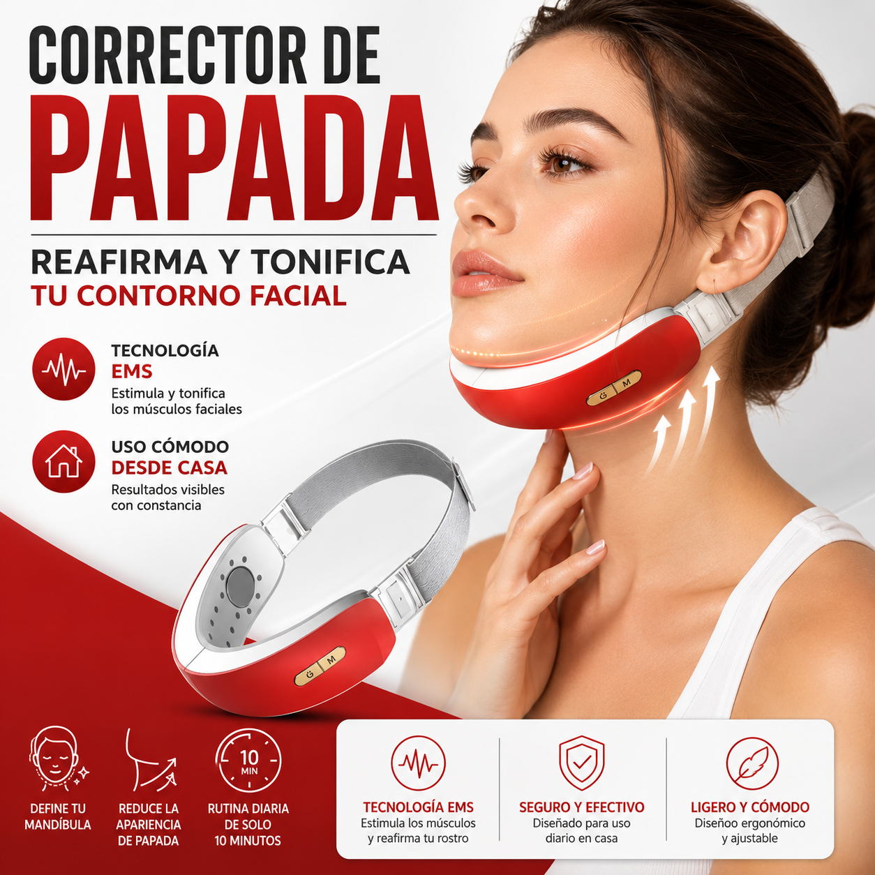 FaceLift Band®  – Corrector Reafirmante de Papada