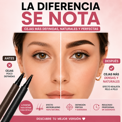Brow Master 4 Puntas – Definición Precisa y Duradera