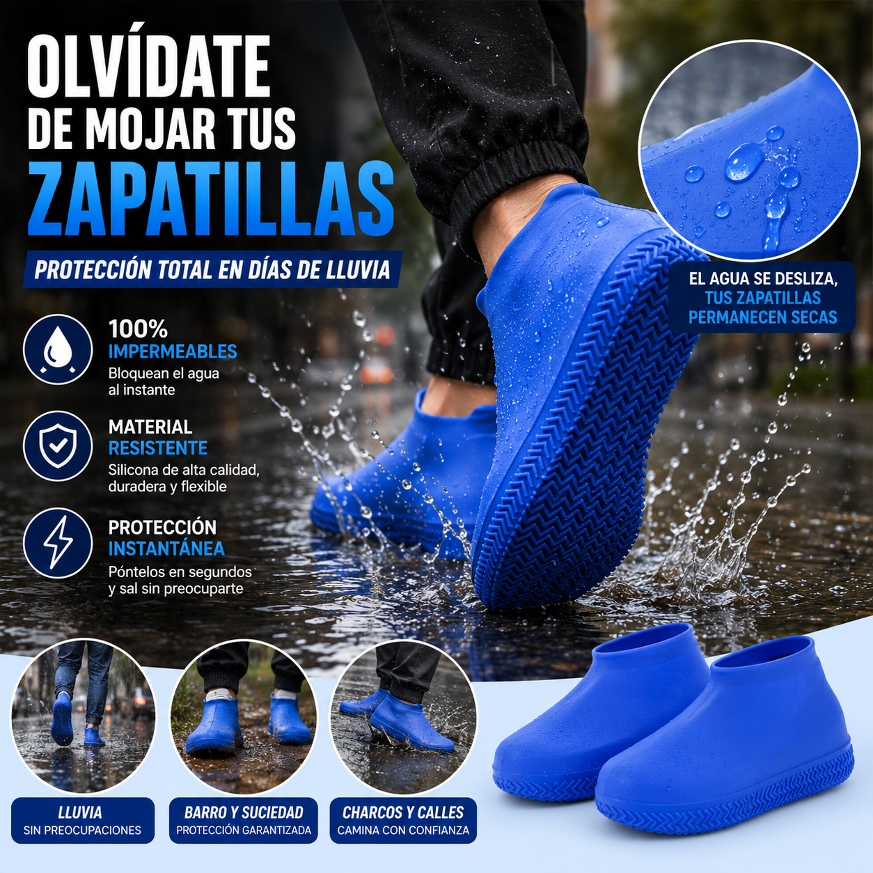 RainCover Pro® – Protectores Impermeables para Zapatillas