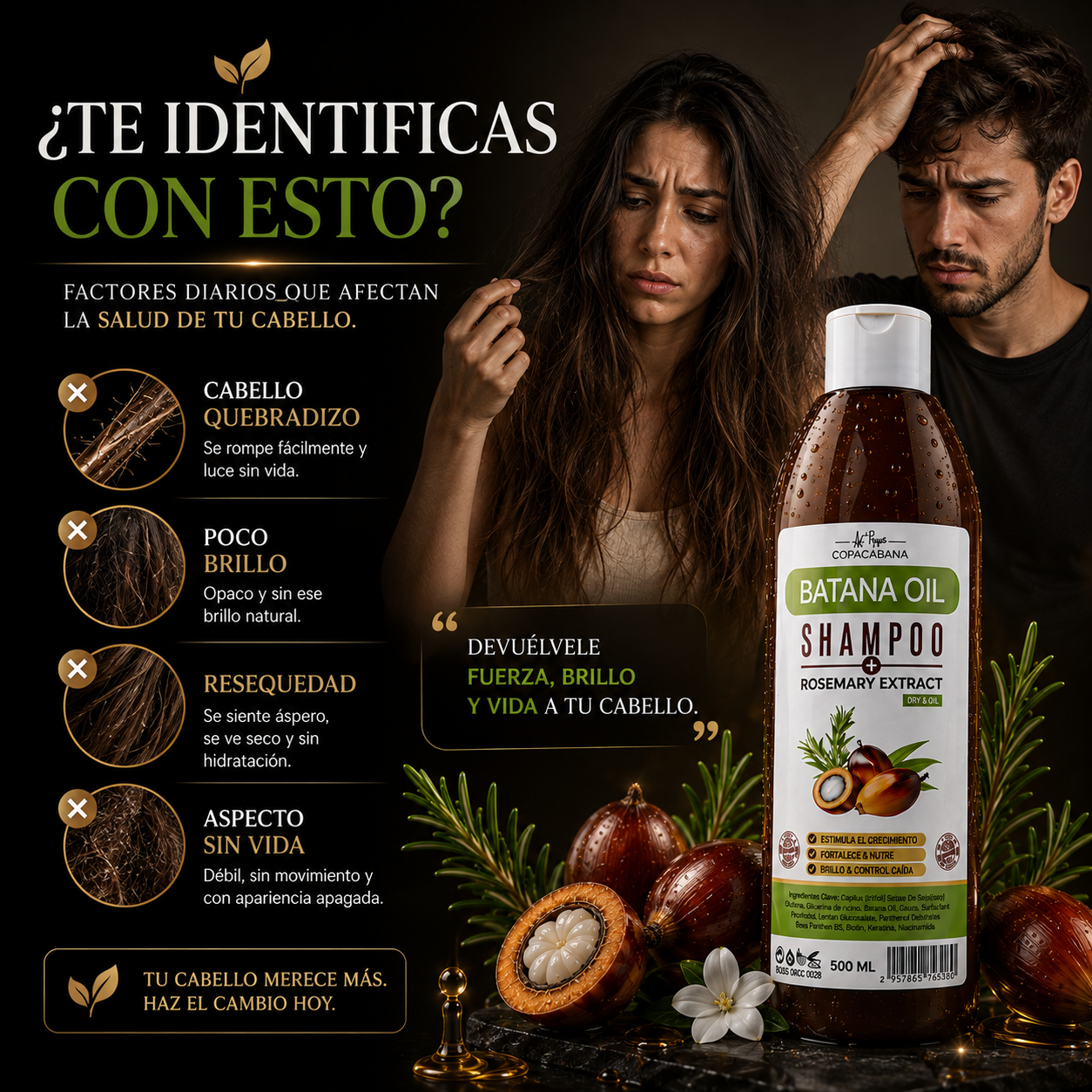 Batana Revive® | Shampoo de Batana para el Cuidado del Cabello