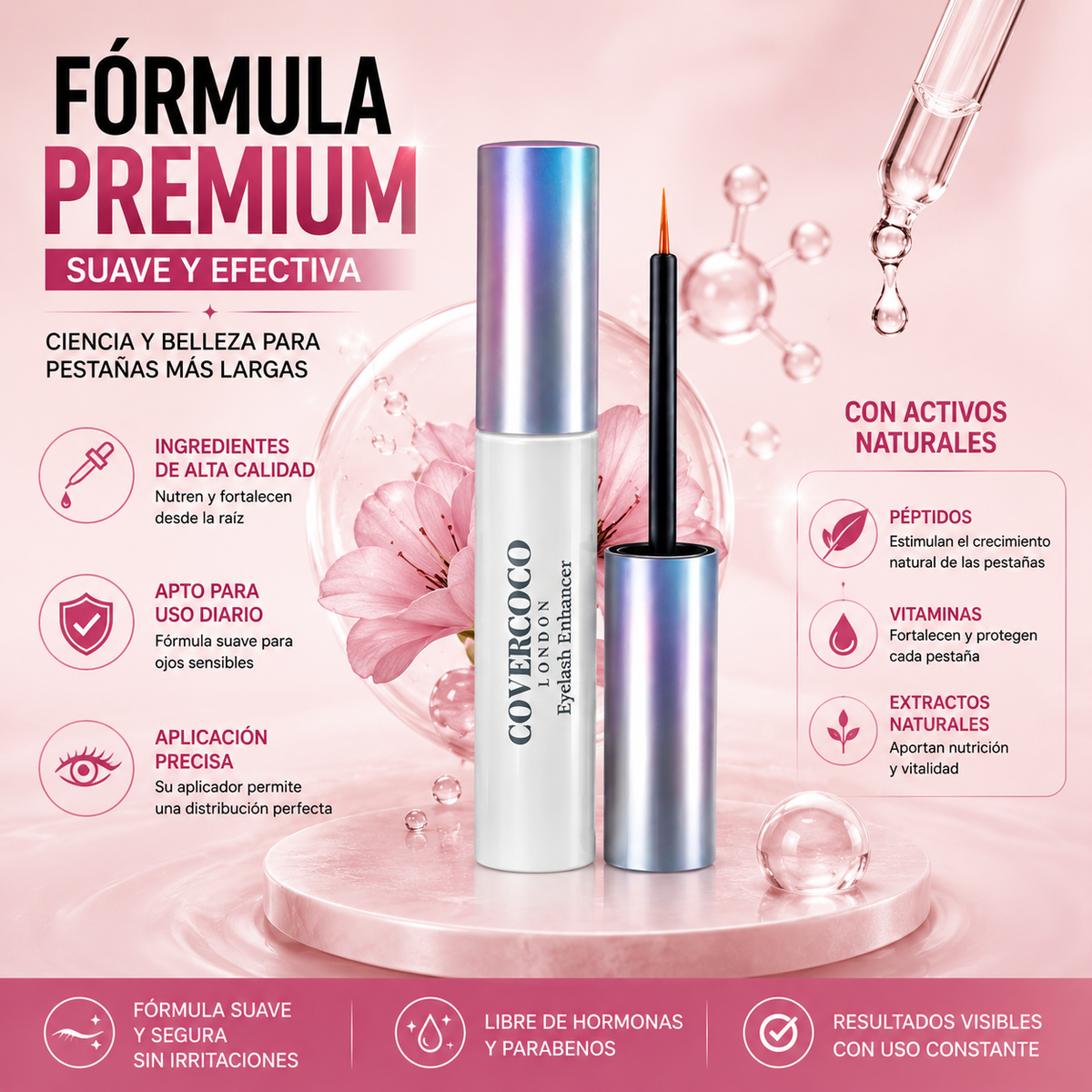 LashBoost Premium – Serum para Pestañas Más Largas