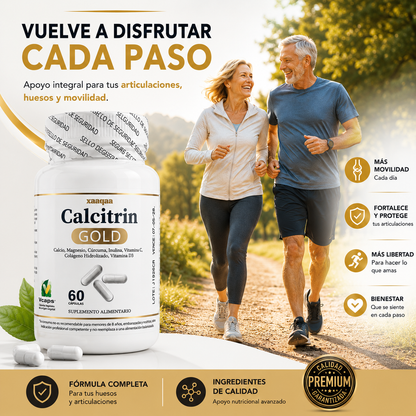 Calcitrin Gold® | Lo que tus rodillas estaban pidiendo