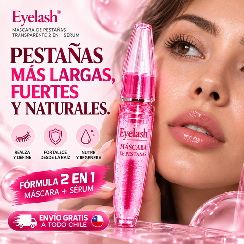 Eyelash Crea® | Máscara de Pestañas Transparente 2 en 1